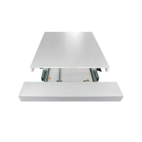 Tavolo allungabile Gondar 160x90 colore olmo con base iron grafite