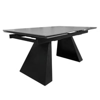 Tavolo allungabile Ariel piano ceramica ossido 160x90x75h