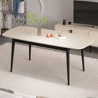 Tavolo allungabile Prime top cashmere e gambe nere 160x90x77H