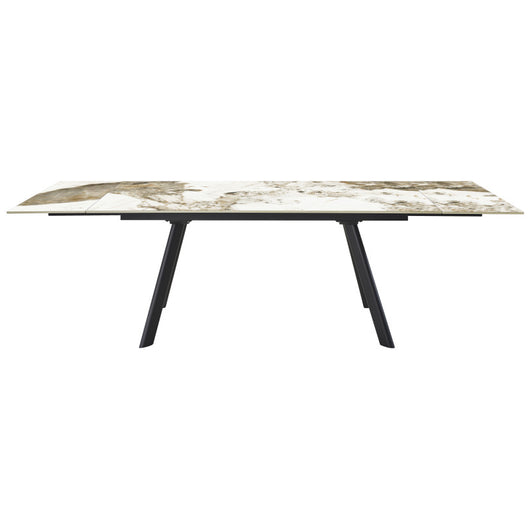 Tavolo Allungabile Trevor 160(240)*90*75 Cm Marrone Marmorizzato