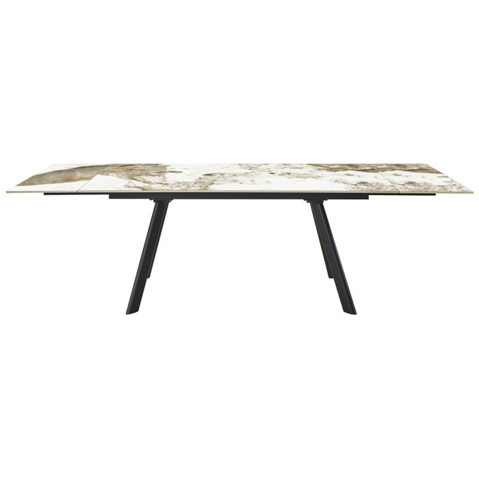 Tavolo Allungabile Trevor 160(240)*90*75 Cm Marrone Marmorizzato