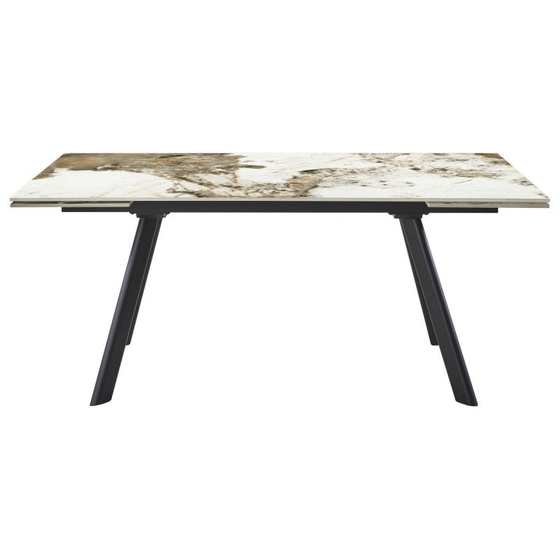 Tavolo Allungabile Trevor 160(240)*90*75 Cm Marrone Marmorizzato