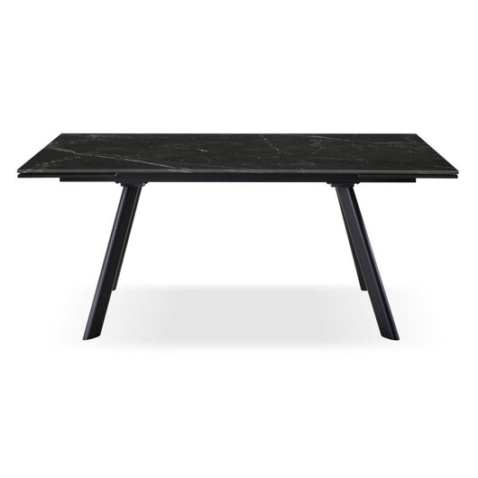 Tavolo Allungabile Trevor 160(240)*90*75 Cm Nero Marmorizzato