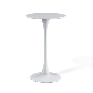 LÚZETE - TAVOLO ALTO SAN ANTONI Ø60 CM BIANCO