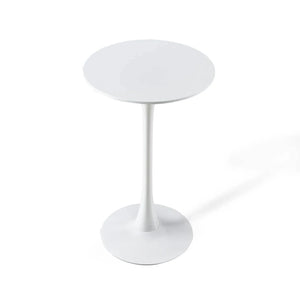 LÚZETE - TAVOLO ALTO SAN ANTONI Ø60 CM BIANCO