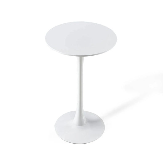 LÚZETE - TAVOLO ALTO SAN ANTONI Ø60 CM BIANCO