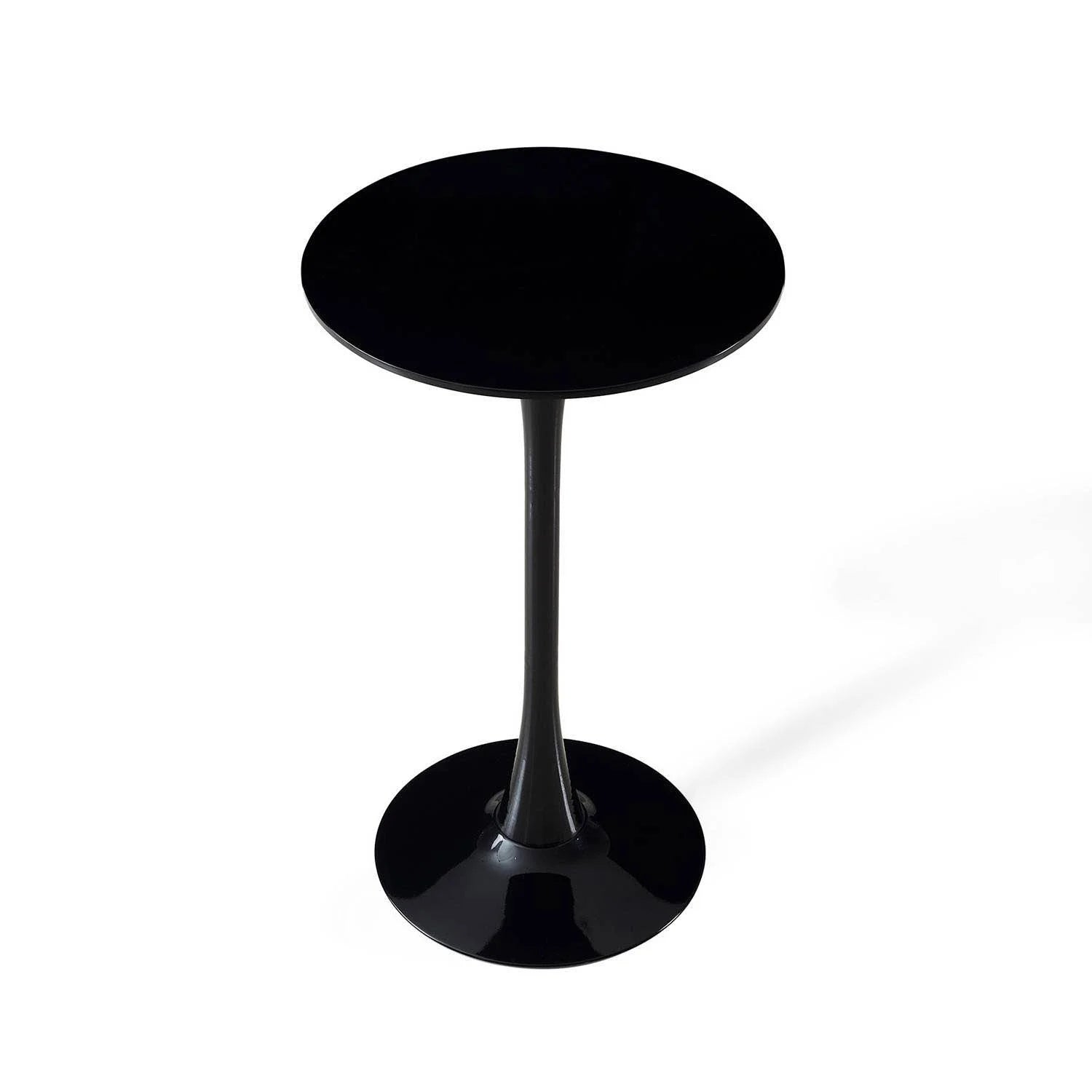 LÚZETE - TAVOLO ALTO SAN ANTONI Ø60 CM NERO