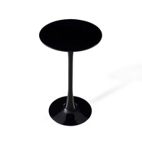 LÚZETE - TAVOLO ALTO SAN ANTONI Ø60 CM NERO