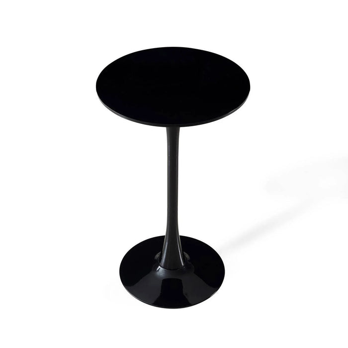 LÚZETE - TAVOLO ALTO SAN ANTONI Ø60 CM NERO