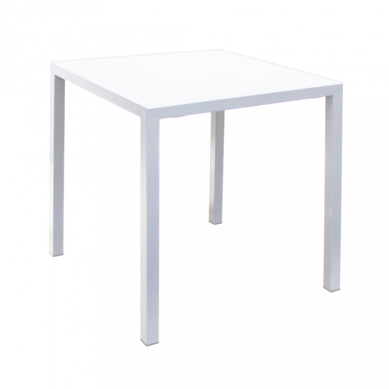 TAVOLO AUTOLIVELLANTE 70 X 70 BIANCO