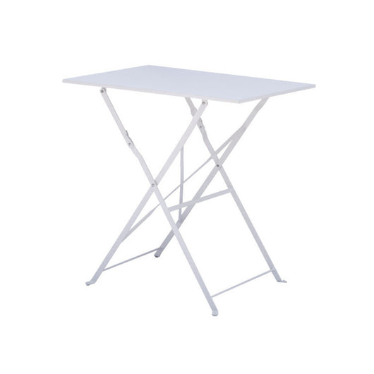 Tavolo Bistro' 50X70 In Ferro Avorio Moia