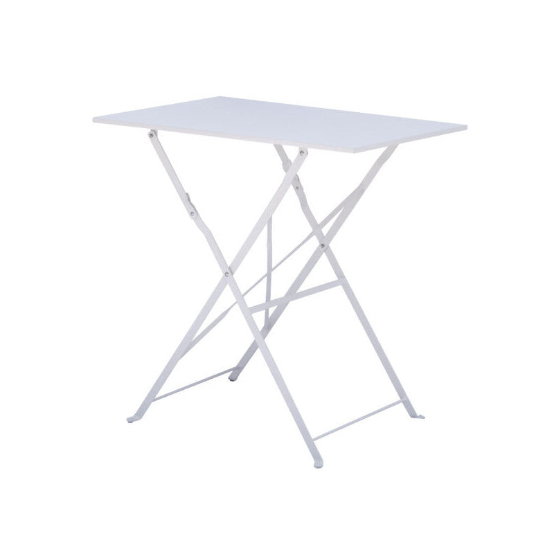 Tavolo Bistro' 50X70 In Ferro Avorio Moia