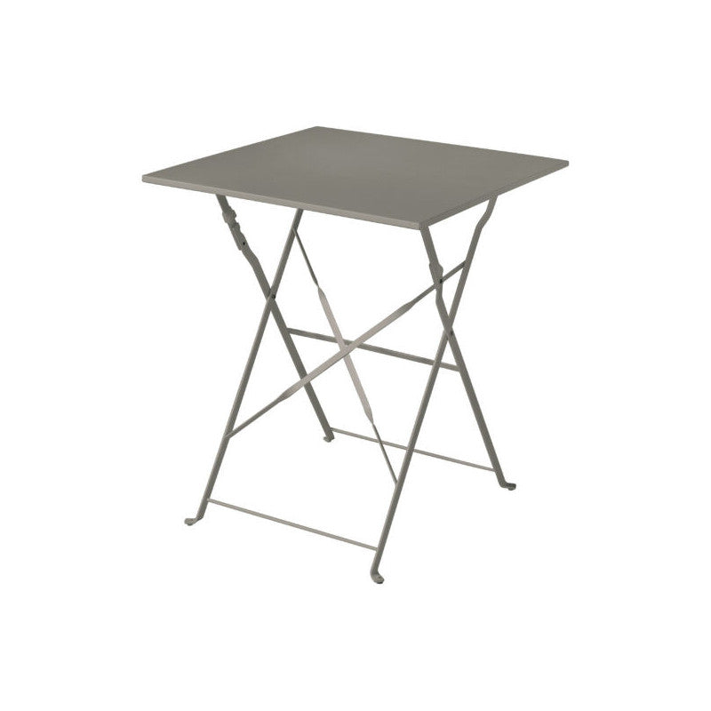 Tavolo Bistro' 50X70 In Ferro Tortora Moia