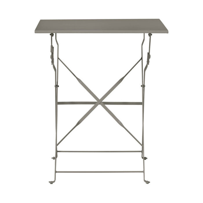 Tavolo Bistro' 50X70 In Ferro Tortora Moia