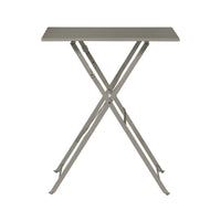 Tavolo Bistro' 50X70 In Ferro Tortora Moia