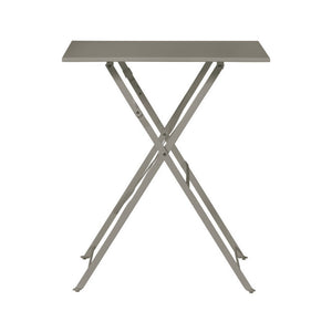 Tavolo Bistro' 50X70 In Ferro Tortora Moia