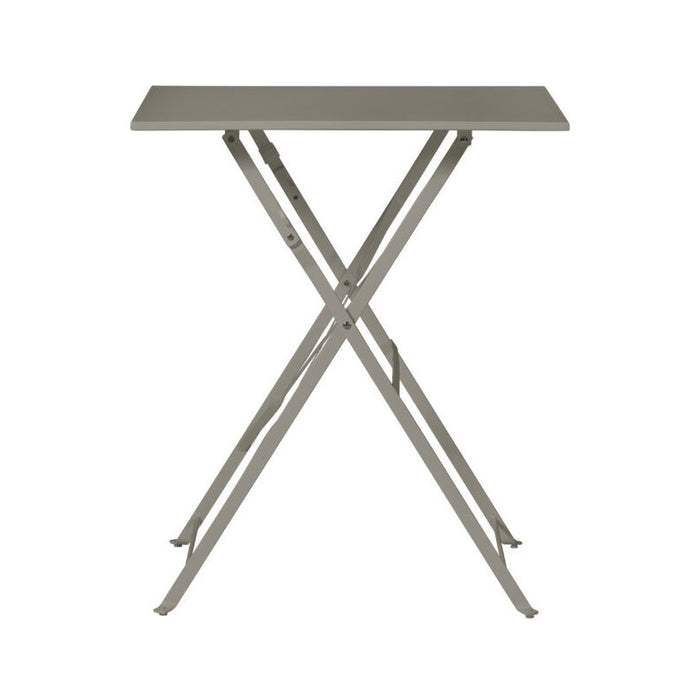 Tavolo Bistro' 50X70 In Ferro Tortora Moia