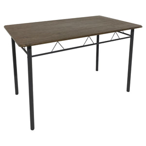 Tavolo Cecilia In Mdf Marrone E Metallo Grigio Scuro
Dimensione 120x70x74cm