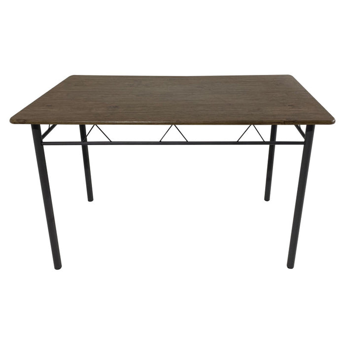 Tavolo Cecilia In Mdf Marrone E Metallo Grigio Scuro
Dimensione 120x70x74cm