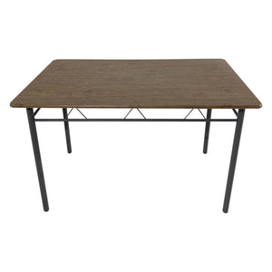 Tavolo Cecilia In Mdf Marrone E Metallo Grigio Scuro
Dimensione 120x70x74cm