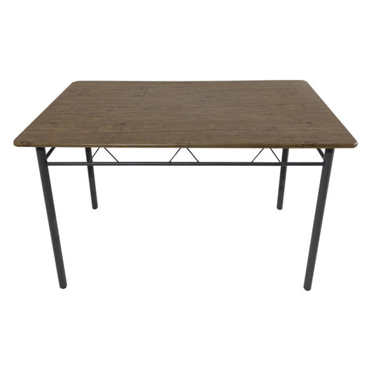 Tavolo Cecilia In Mdf Marrone E Metallo Grigio Scuro
Dimensione 120x70x74cm