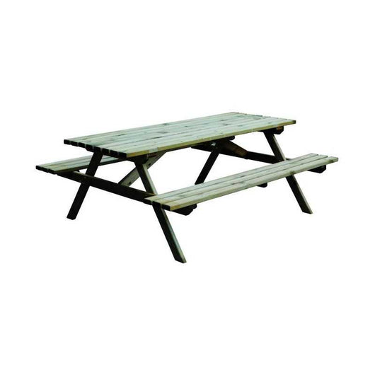 Tavolo con Panche in Legno