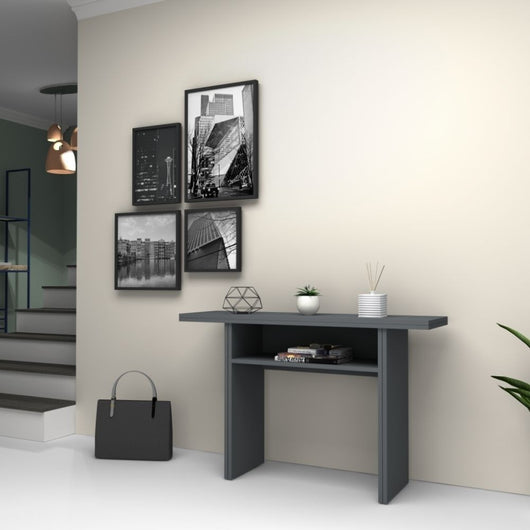 Consolle allungabile Ikebana 120x35 cm colore cemento