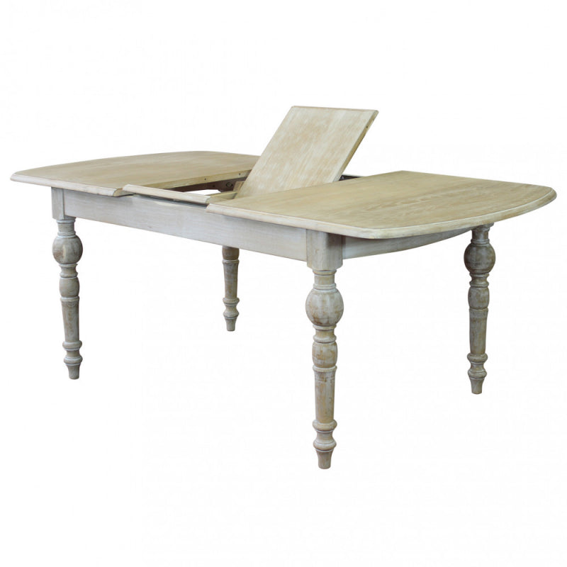 TAVOLO CROSS ROUND 150/190 X 100 NATURALE