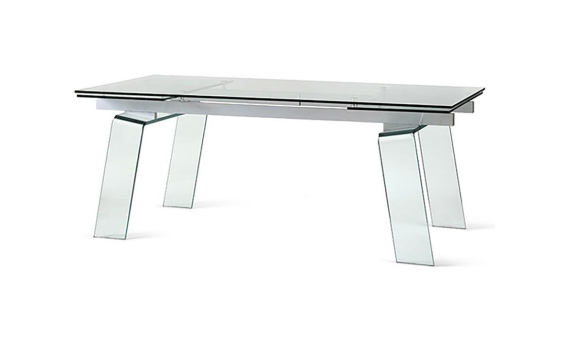 Tavolo crystal plus moderno allungabile target point 200x100x75