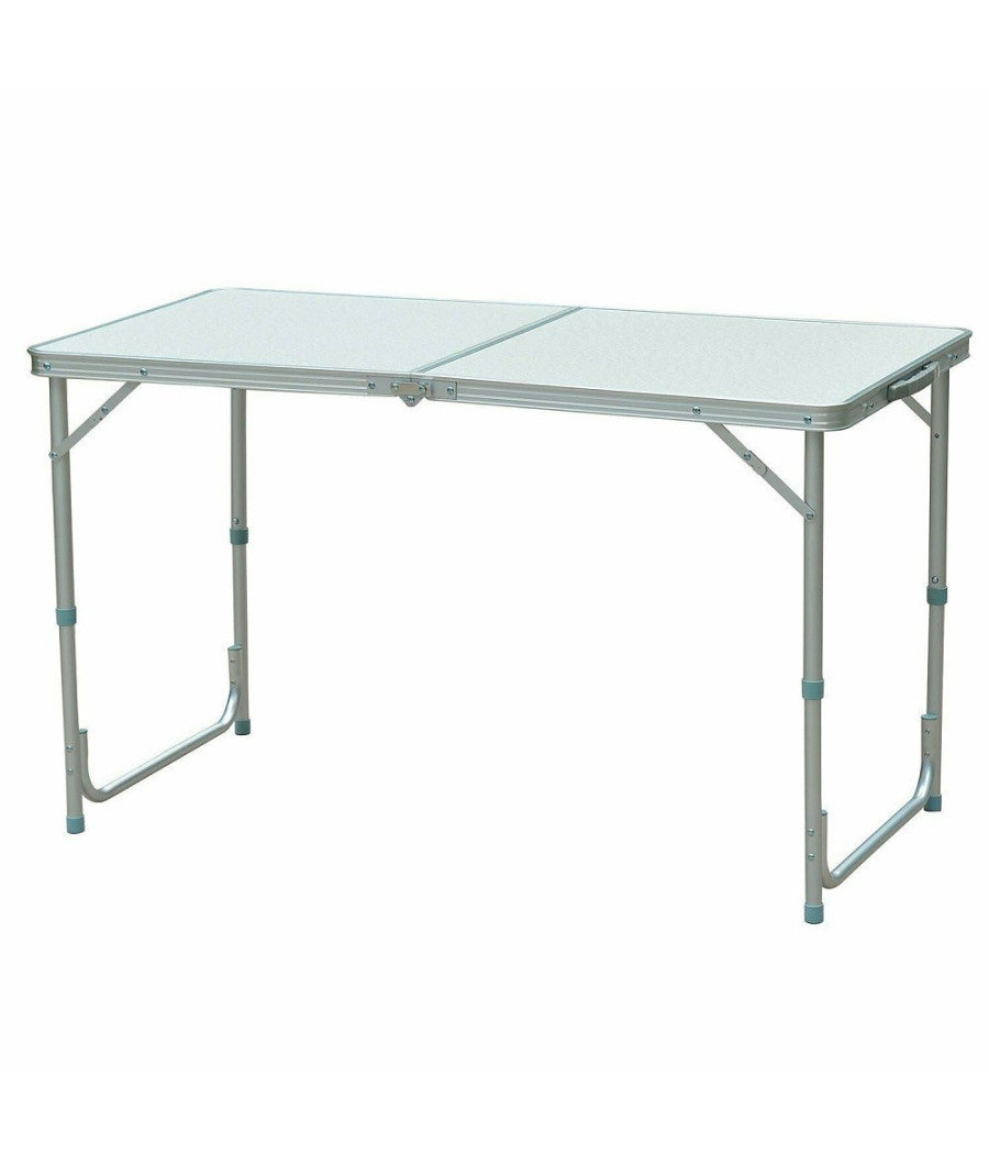 Tavolo Da Campeggio E Picnic In Alluminio Pieghevole Richiudibile         