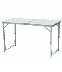 Tavolo Da Campeggio E Picnic In Alluminio Pieghevole Richiudibile         