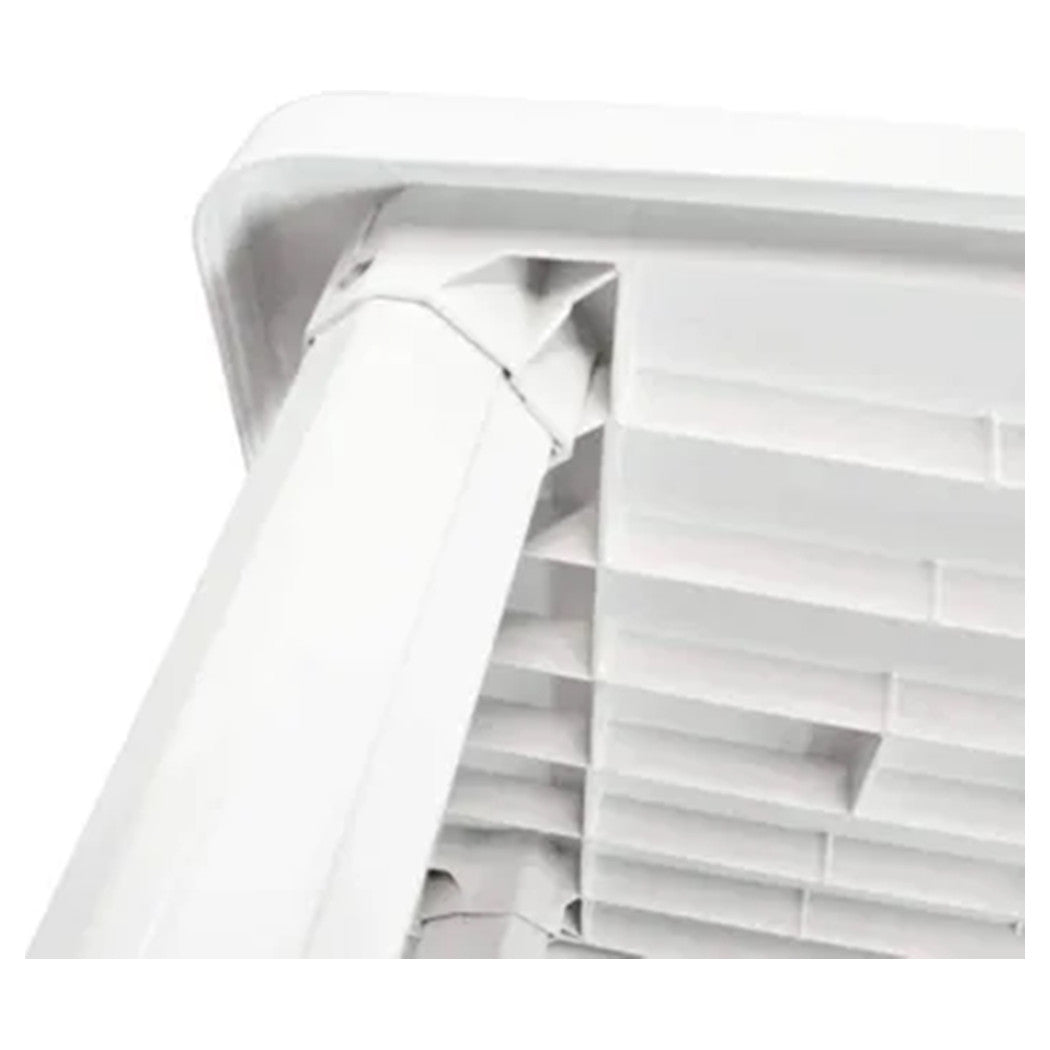 Trade Shop - Tavolo Da Giardino Rettangolare Bianco Arredo Esterno Resistente 101x68xh72cm 012138 -        