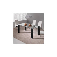 LÚZETE - TAVOLO DA PRANZO GÄVLE NERO