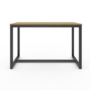 IDMarket - Tavolo da pranzo rettangolare DETROIT 6 persone design industriale 120 cm