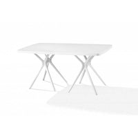 Tavolo Design Portofino By Flow Rettangolare Bianco