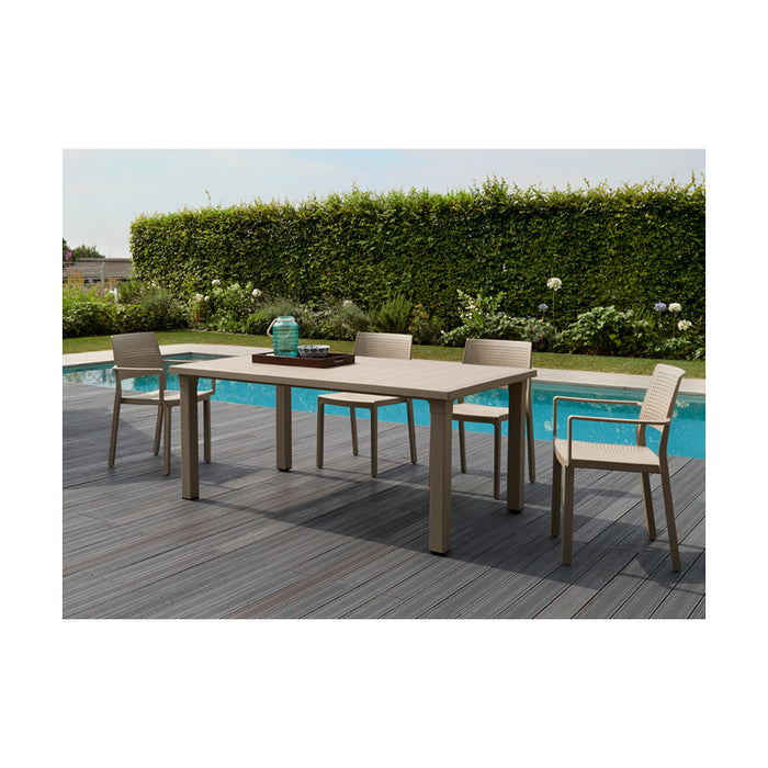 TAVOLO ERCOLE TECNOPOLIMERO SCAB DESIGN MADE IN ITALY - Antracite 81