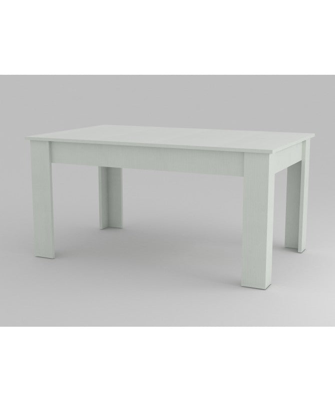 Tavolo estensibile Jesi 160cm fino a 210cm- bianco laccato lucido