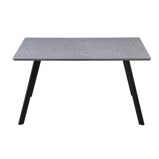 Tavolo Fisso Paros 140x80x75 Grigio Pietra/gambe Nere