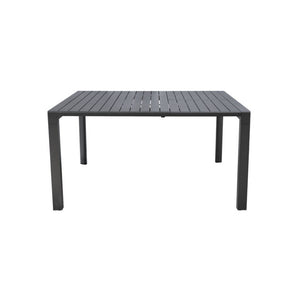 Tavolo Giacinto 100/150X150 Antracite - Gambe Scorrevoli Moia