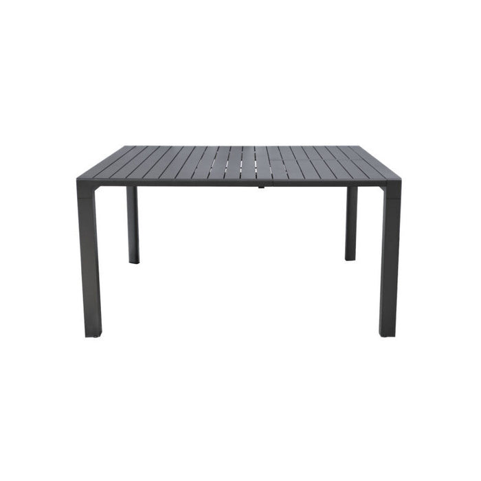 Tavolo Giacinto 100/150X150 Antracite - Gambe Scorrevoli Moia