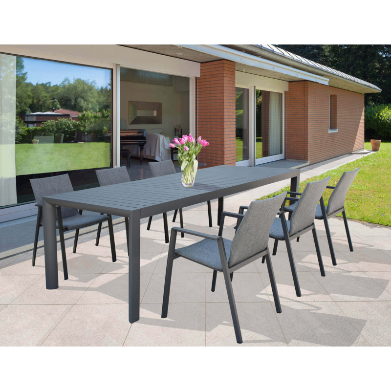 TAVOLO HOUSTON 160/240 X 100