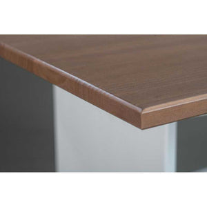 Tavolo Inter Link in pino massello verniciato bianco