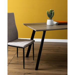 Tavolo Kos 140x80x75 Grigio