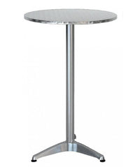 TAVOLO LEON ALLUMINIO diametro 60CM H.110 3001T