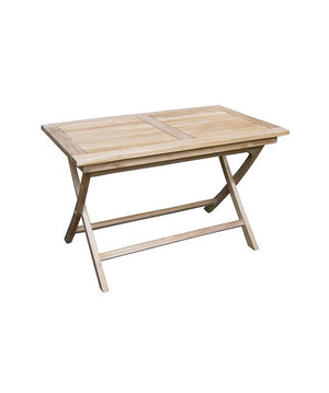 Tavolo Lipari MOIA pieghevole teak da 120x70 cm