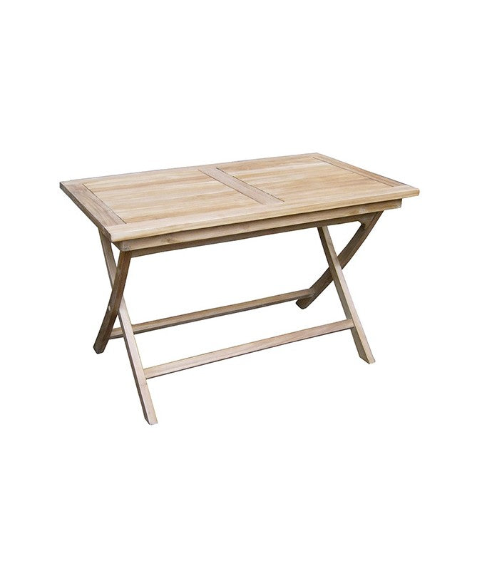 Tavolo Lipari MOIA pieghevole teak da 120x70 cm
