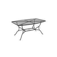 Tavolo Mango acciaio 151×97×H 75 cm – outdoor design