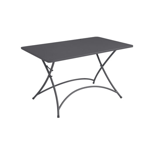 Tavolo MOIA Orta 120x70, ferro antracite, pieghevole