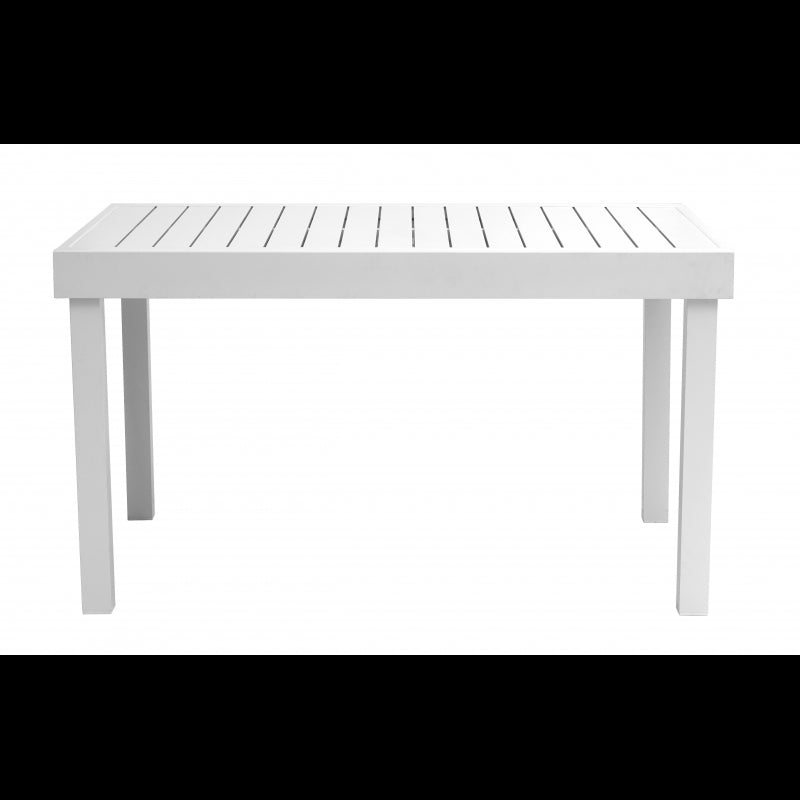 Tavolo Montecatini 135/270X90,5 - Alluminio Bianco Moia