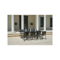 Tavolo Montecatini MOIA 135/270x90,5 in alluminio antracite